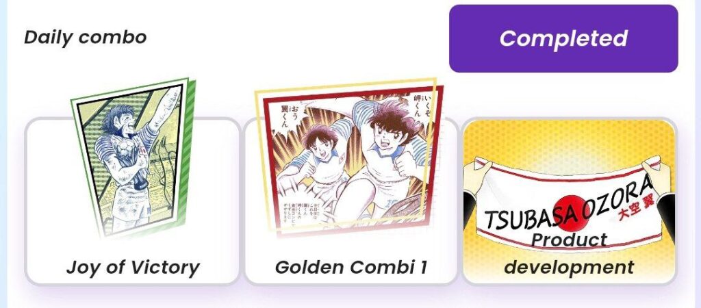 tsubasa daily combo 10 october