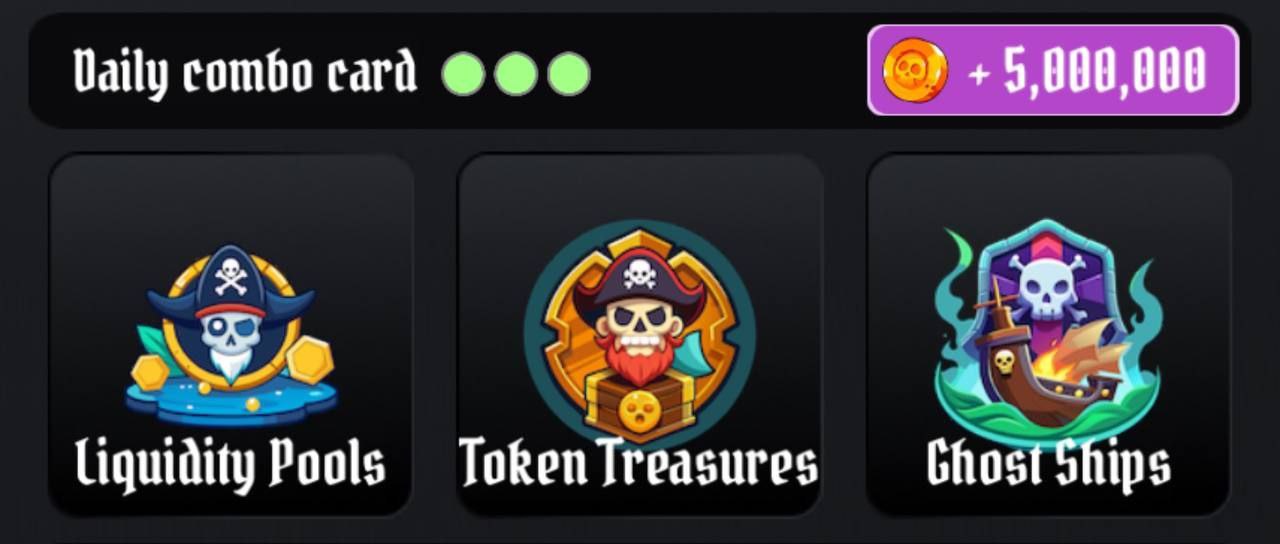 ton pirate kings daily combo 11 november