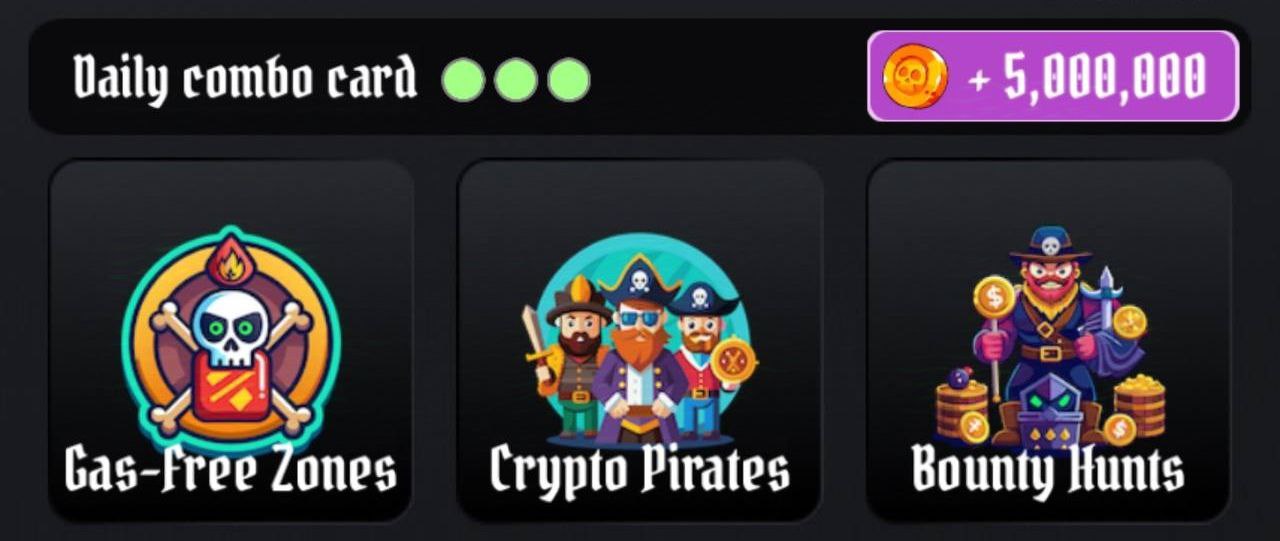 ton pirate kings daily combo 14 november